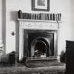 Interior, view of No. 34. View of fireplace in drawing room of 34 Charlotte Square.