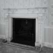 Interior. Detail of drawing room fireplace