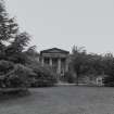 View from S showing original school entrance front