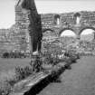 Iona, Iona Nunnery.
Detail of view from South.