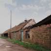 Dairy buildings and NE Range. View from W