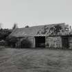 Dairy buildings and garage. View from NE