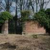 View of Gifford Gates from W from within the walled garden