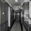Interior. Administration block corridor