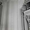 Interior. First Floor Recreation Hall, detail of plasterwork