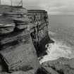 View of cliffs from N.