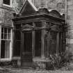 Bute, Ascog House.
View of East entrance porch.