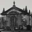Rothesay, St Mary's Church.
View of Bute Mausoleum from South-East.