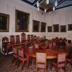 Interior, first floor, council chamber, view from south east