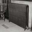 Campbeltown, Hall Street, Campbeltown Library and Museum, interior.
General view of decorated radiator in Ladies Room.