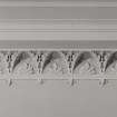 Inveraray Castle.
Detail of the entrance hall ceiling cornice.