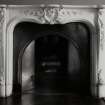 Inveraray Castle, interior.
General view of first floor Victorian room fireplace.