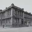 Glasgow, Rutland Crescent School.
General view of school from North-East also showing 27-41 Govan Road.