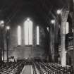 Glasgow, 19 Rosevale Street, St. Bride's Church, interior.
General view from East.