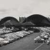 Glasgow, St. Enoch.
General view of train sheds and awnings from East.