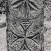 Detail of early Christian cross slab from Ellary, Clad A'Bhile.