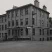 Glasgow, 249 - 261 West George Street.
General view at junction with Blythswood Street.