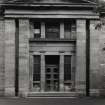 View of pedimeted W entrance front