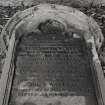 Detail of John (Johnnie) Walker's gravestone