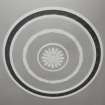 Interior. Detail of ceiling rose