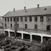 View of tannery's yard from N.

