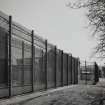 View of perimeter fence.
