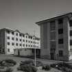 General view of D and C Halls from SW.
