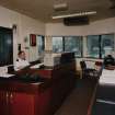 Interior.
View of security desk at main entrance.