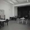 Interior.
View of dining area, A Hall.