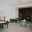 Interior.
View of dining area, A Hall.