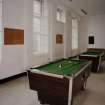 Interior.
View of recreation area, A Hall.
