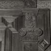 Interior.
Detail of specimen panelling in drawing room.