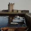 Broughty Ferry, Broughty Castle.
General view from North-West.