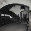 Interior. View of stair hall from WSW