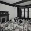 Interior. View of dining room from NW