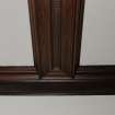 Interior. Detail of dining room ceiling