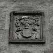 Detail of armorial panel