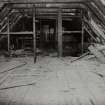 Perth, Hal O' Wynd House.
Interior view of attic.
