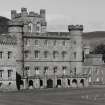 Taymouth Castle.  View of central block from South West.