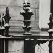 14 Forth Street.
Detail of finials.