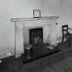 Interior. 1st floor. Drawing room. Yellow Marble Fireplace. Detail.