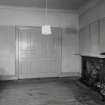 Interior. 1st floor. Dining room. View from S.showing doubledoors to drawing room