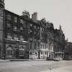 General view of High Street between Canongate and North Bridge from South West