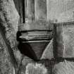 Interior-detail of North East pier/Choir shaft/corbel in crossing tower