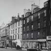 113 - 163 Leith Street
General view from North West, also showing Smart's, Burrows & Co, Normand, Munro Cleaners, Imperial Hotel, Bo-Peep, Peter's, John Temple, Russell's, RSC, Williamson's and Halfords