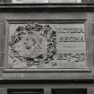 King St Jubilee wing Detail of Queen Victoria Diamond Jubilee commemorative plaque