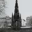 View of Scott Monument from south