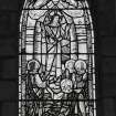 Interior. E aisle (pre-reformation chancel) Hay Mackie Memorial window c.1944