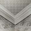 Pilrig House, interior.
First floor, rear South East bedroom, cornice and wall and ceiling paper.