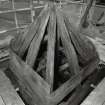 Tower roof, interior, timber-work, detail